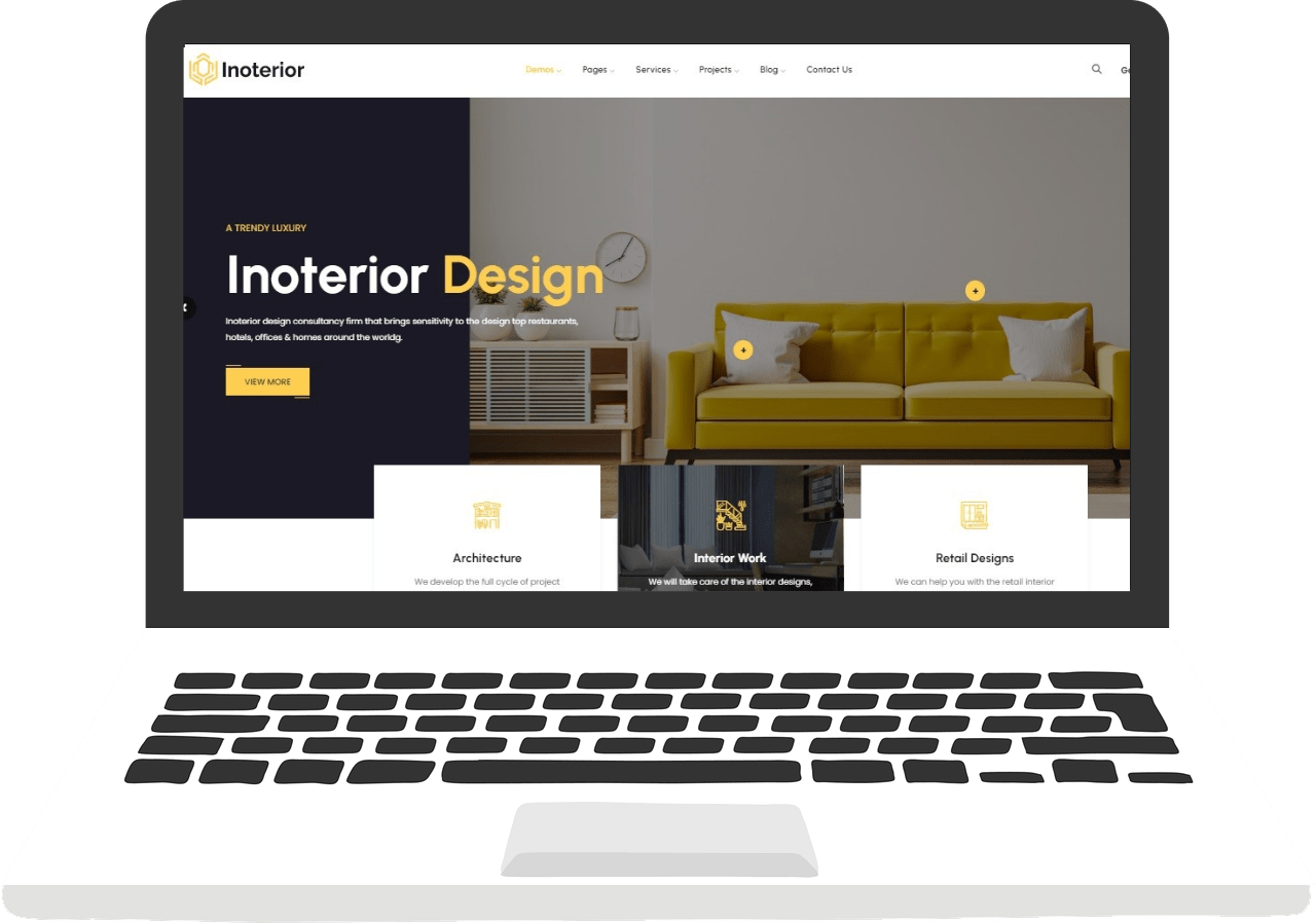 Interior Designers Website Development Company