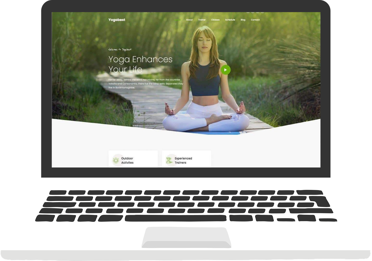Yoga & Meditation Website Development Company