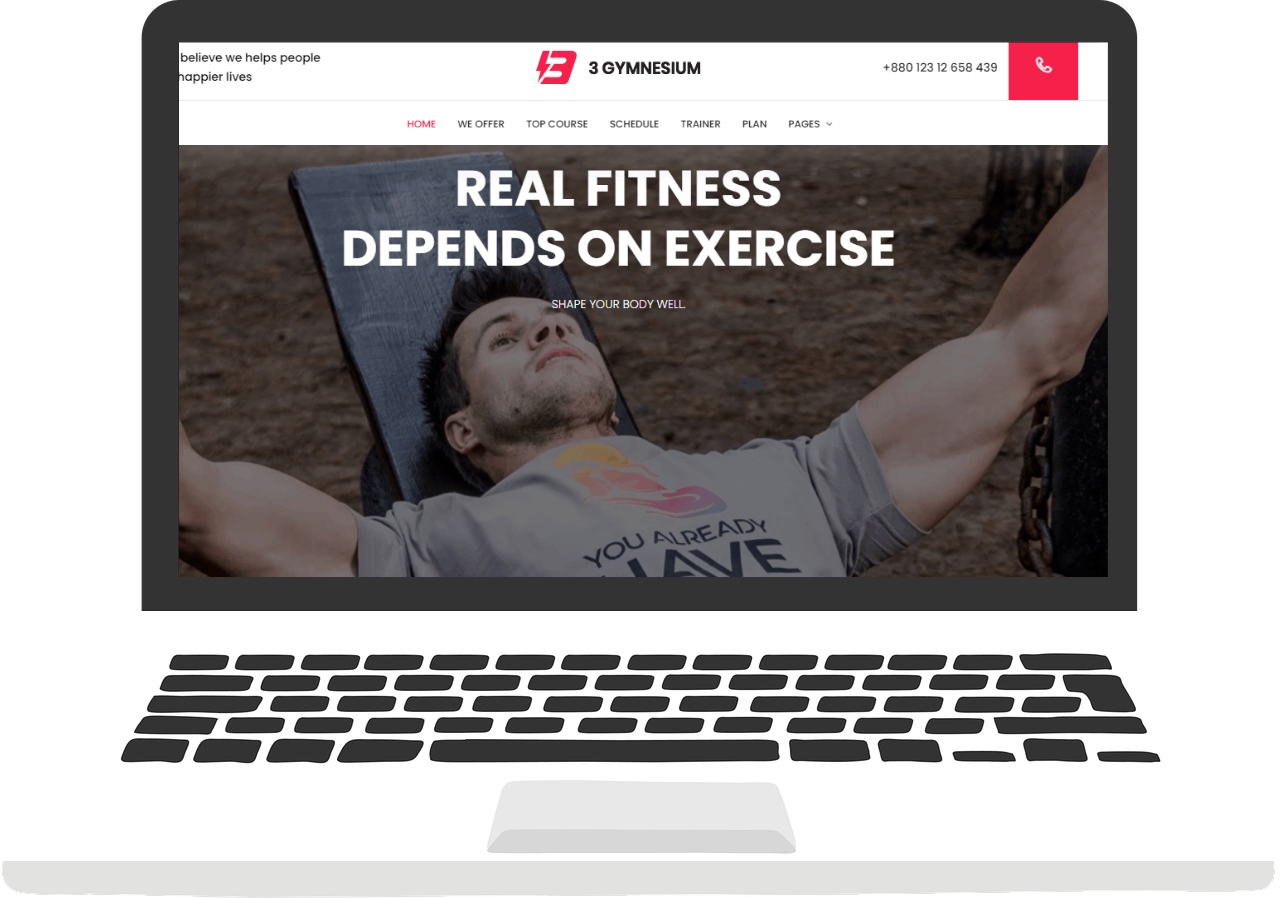 Gym Website Development Company