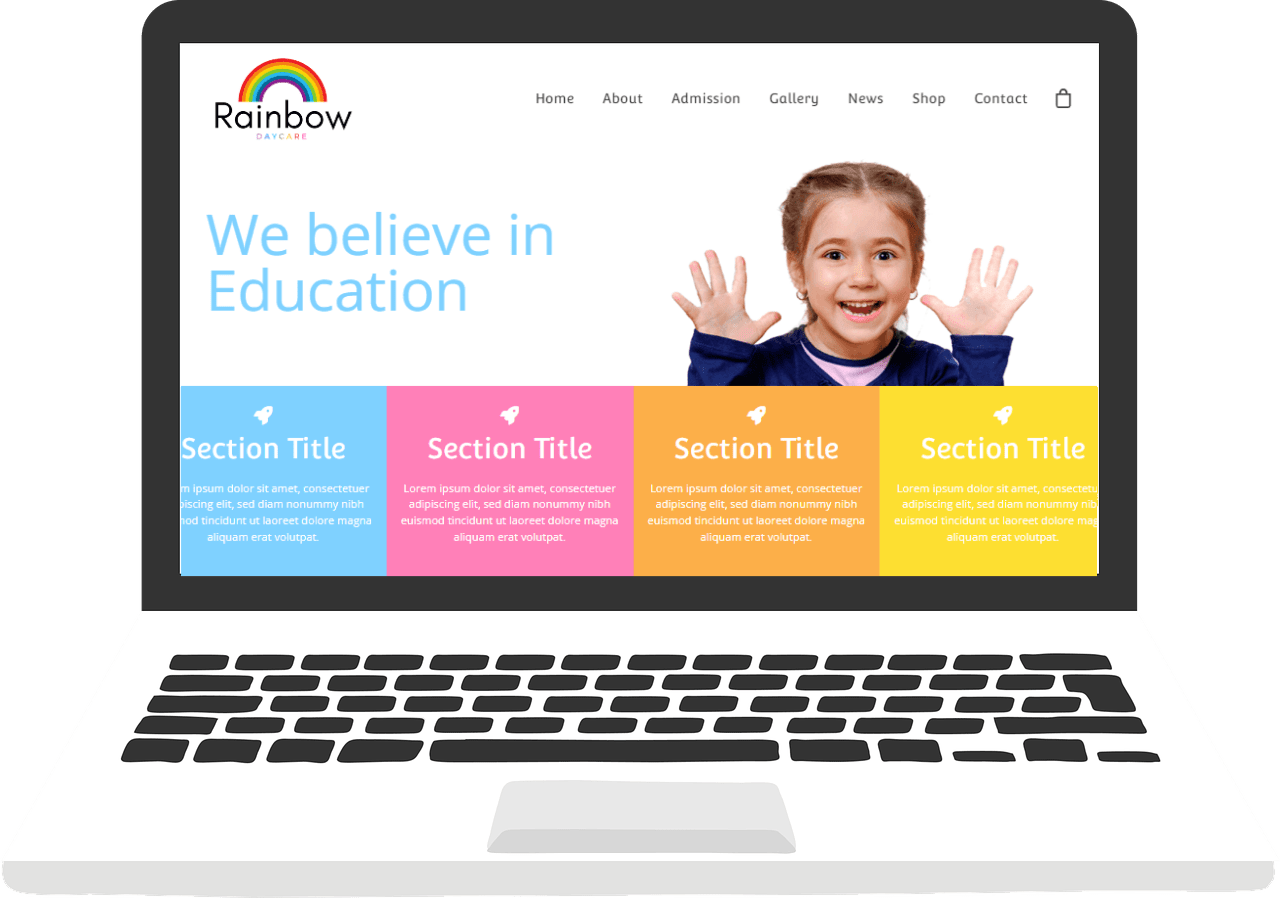 Play Schools & Pre-Schools Website Development Company