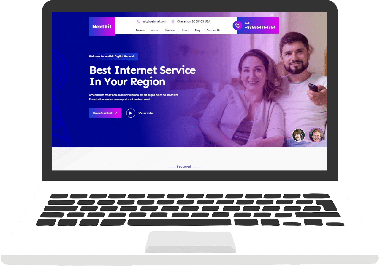 Internet Service Providers Website Development Company